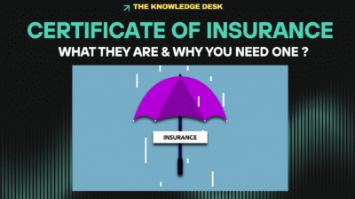 Certificate of Insurance