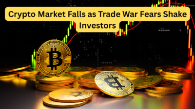 Crypto Market Falls as Trade War Fears Shake Investors